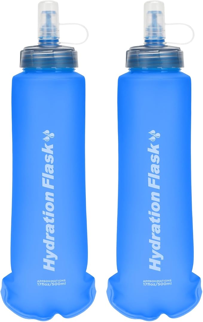 500ml/16.9oz - Y - Blue - Pack of 2
