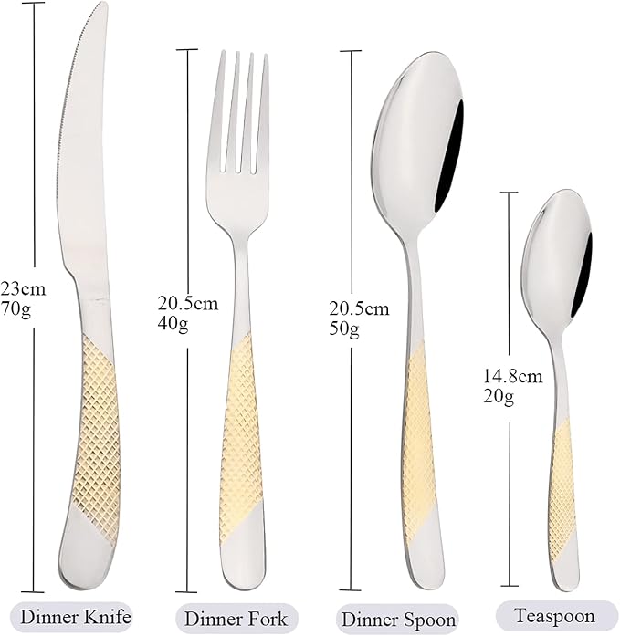 8pcs dinner spoons