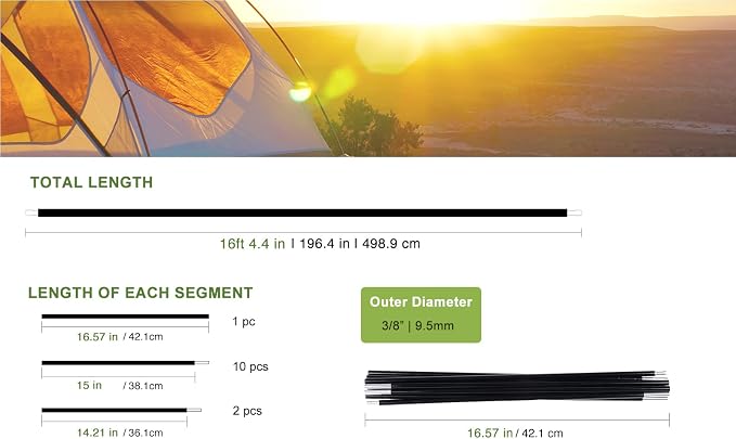 16ft 4.4 in 1 Pole