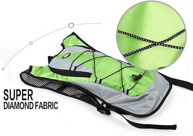 Green with 2L water bladder
