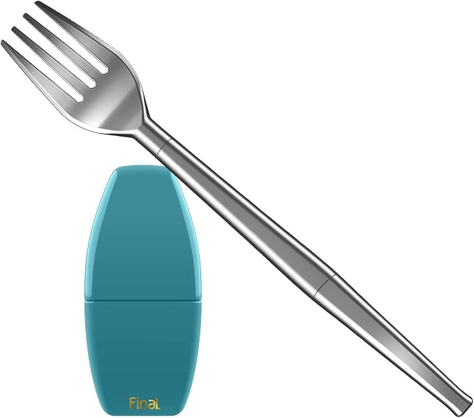 Cyan-ara Plastic Case, Silver Fork
