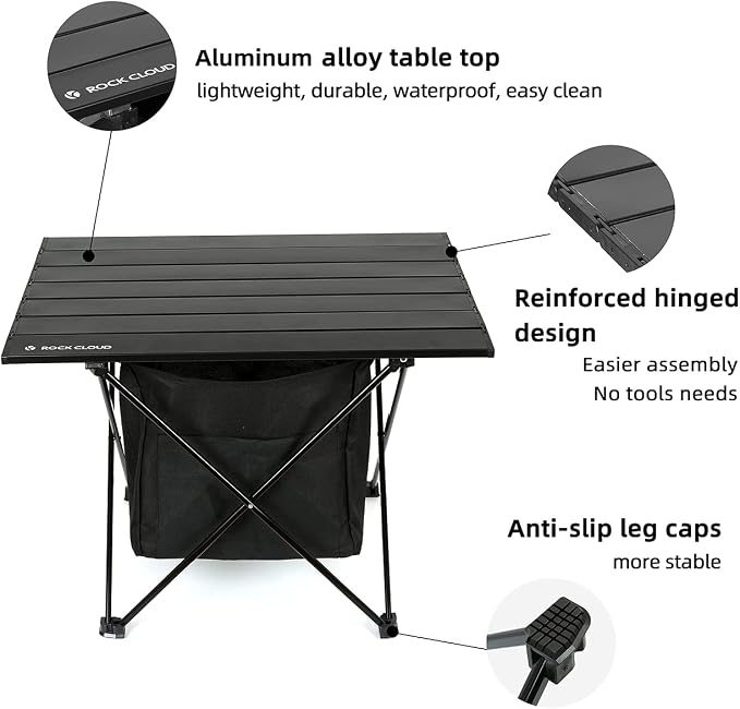 With Storage Bag Black