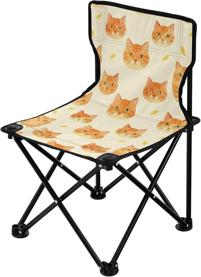 Orange Cat Head Sketch