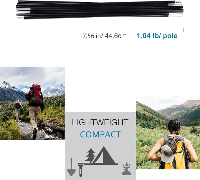 20ft 1.3 in 2 Poles