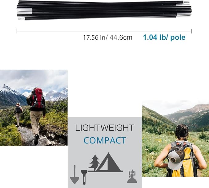 20ft 1.3 in 1 Pole