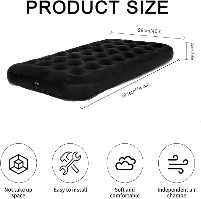 Twin Matress Black