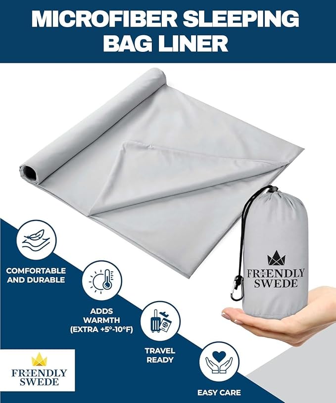 Grey Microfiber - Zipper