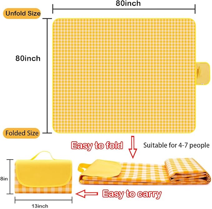Yellow 80x80 Inch