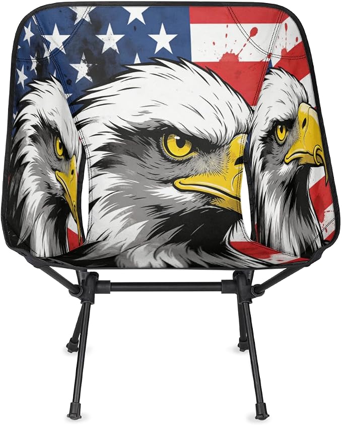 American Flag Eagle Print