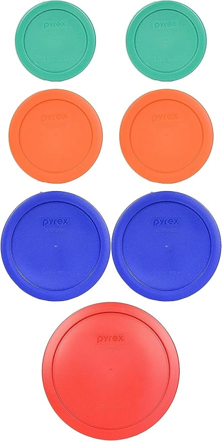 Red, Cobalt Blue, Orange, Green