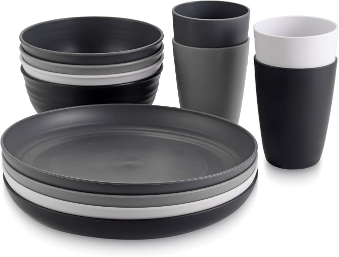 white gray dark gray black