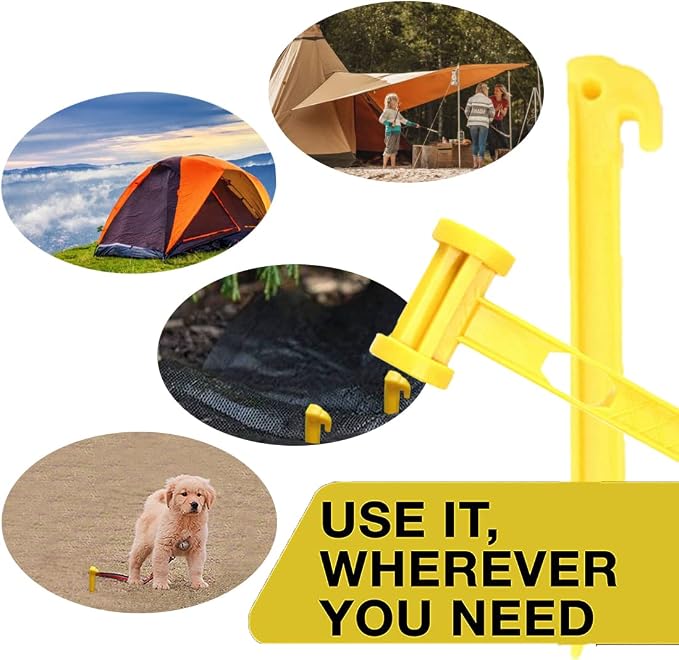 Yellow-30pcs&Hammer
