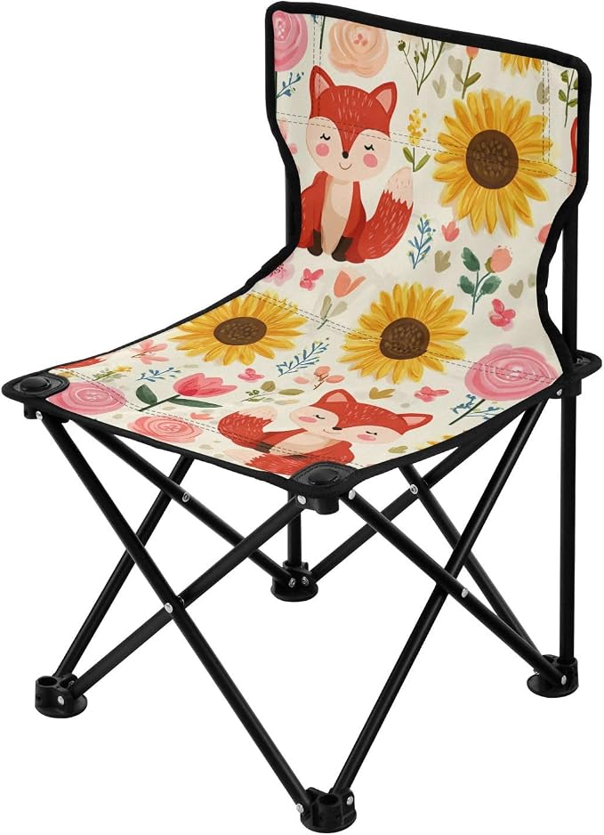 Beige Sunflower Rose Fox