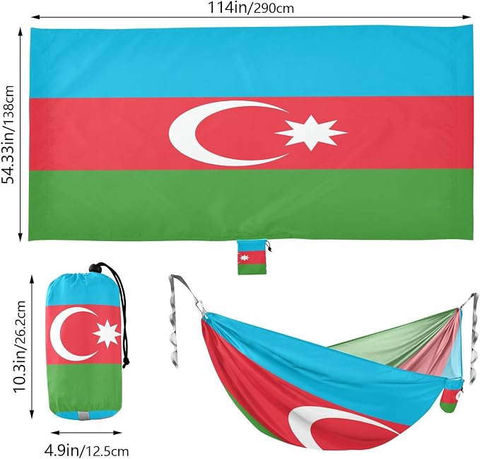 National Flag of Azerbaijan