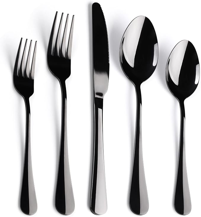 40 Piece-Black