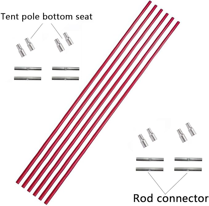 17 inches- 36 packs( red )