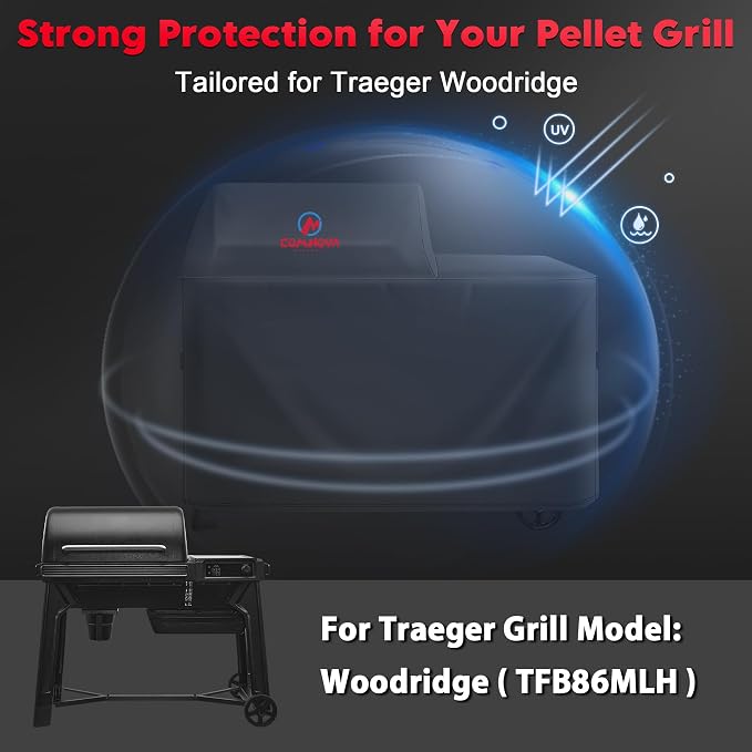 Black - Fit Traeger Woodridge