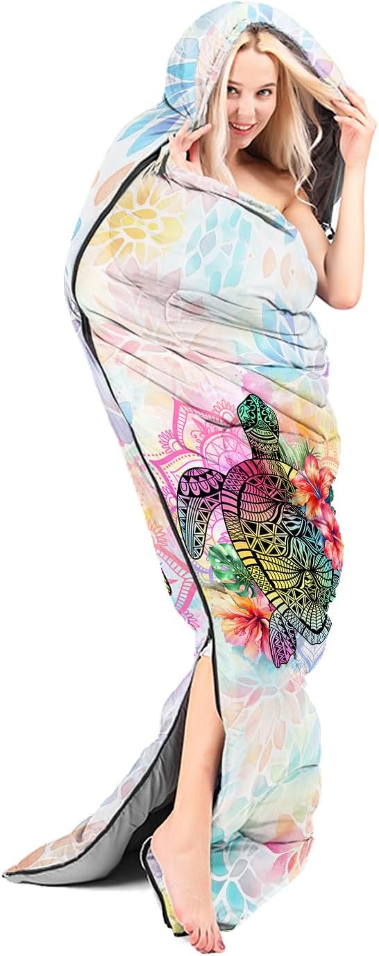 Bohemian Floral Turtle