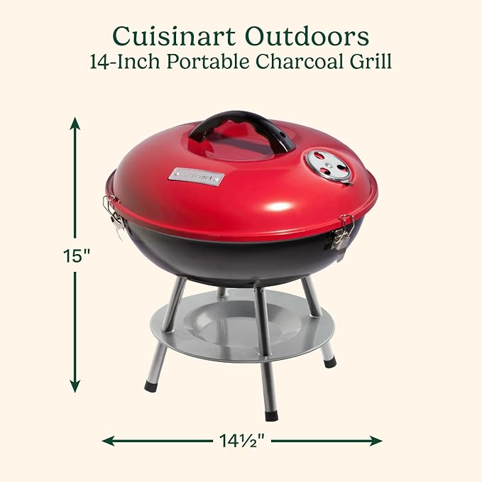 Portable Charcoal Grill, 14\