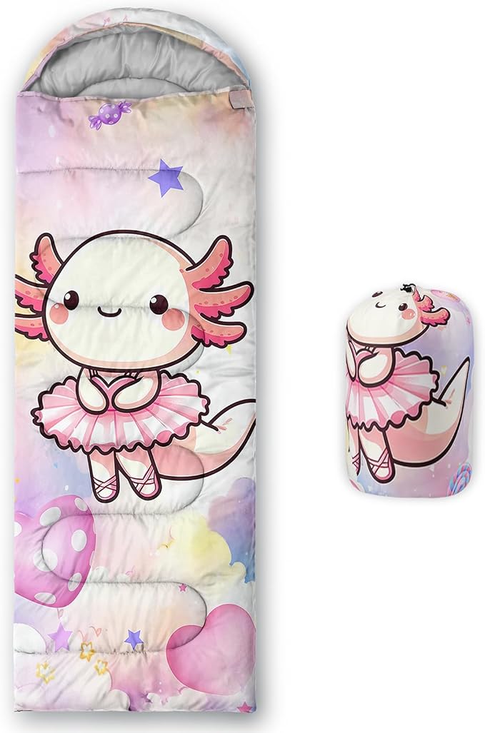Pink Cute Axolotl 9