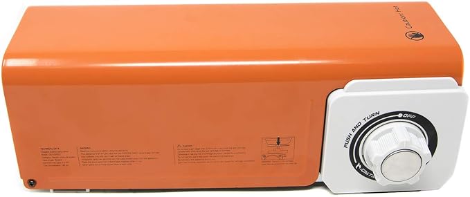 Stove(Orange) + 4 Butane Fuel