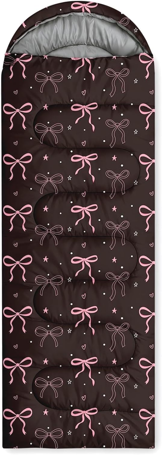 Black and Pink Bow