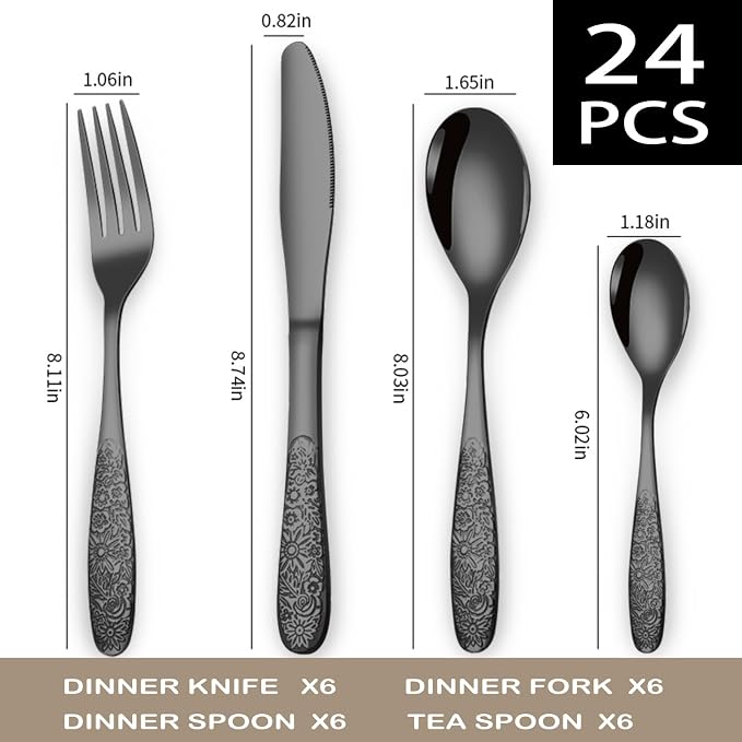 FD-HWSB-24Piece-Black