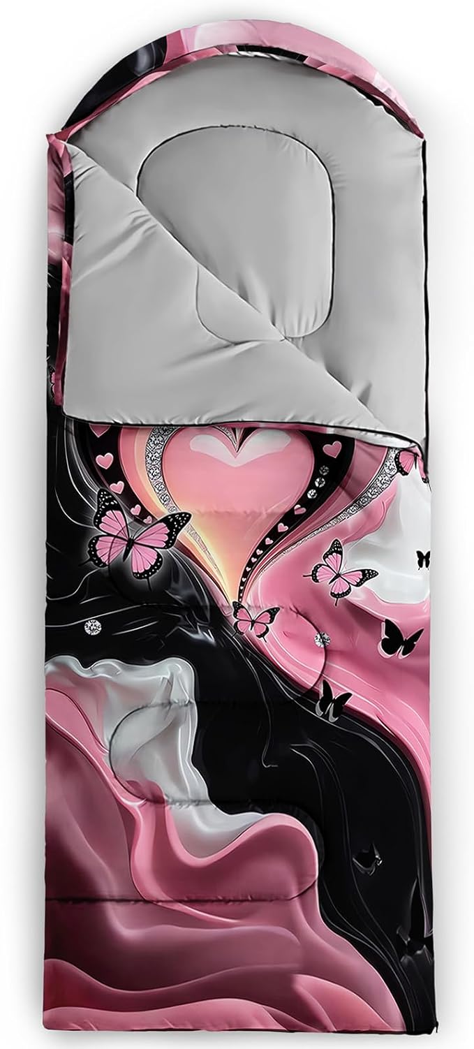 Pink Heart Print 10