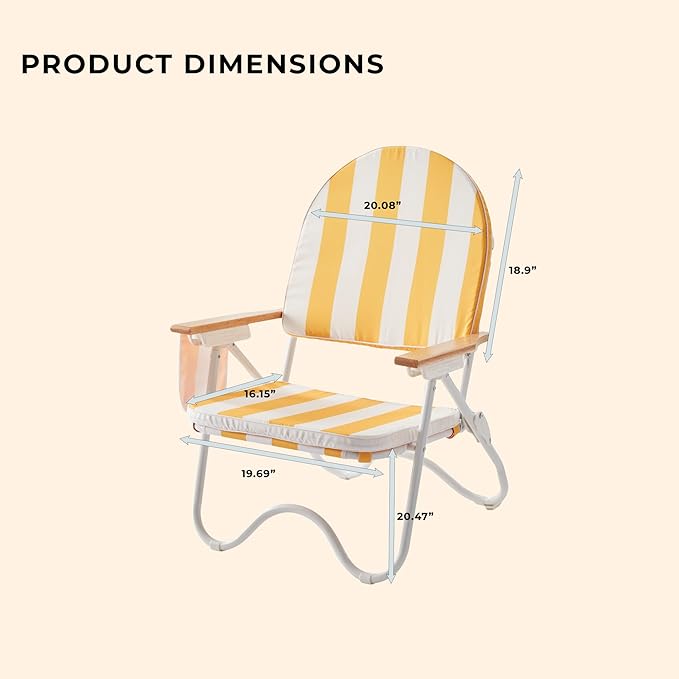 Cala Serena Ochre Stripe