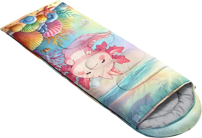 cartoon axolotl