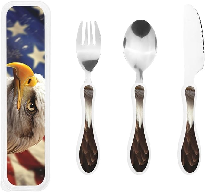 Eagle With USA Flag