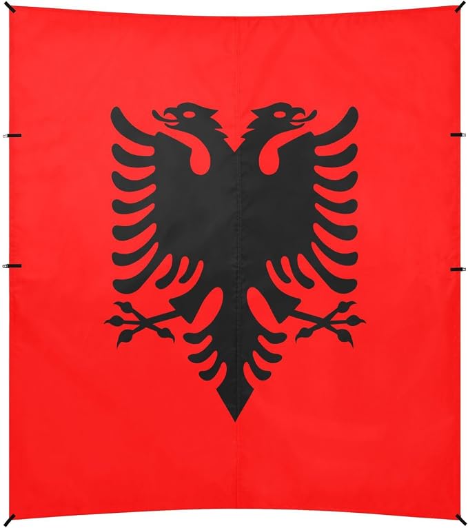 National Flag of Albania