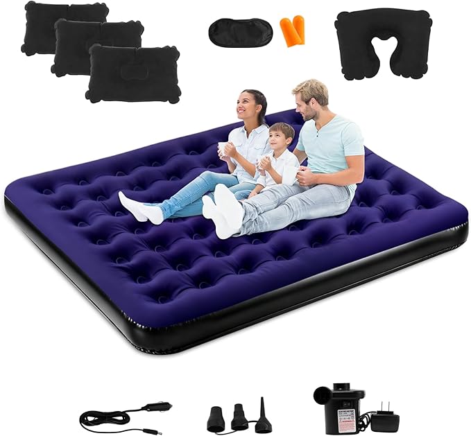 King Size Blue Black