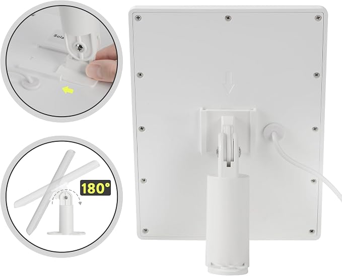 5W--2Pack White(8.7inch)
