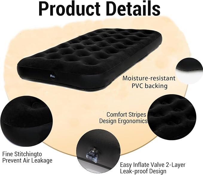 Twin Matress Black