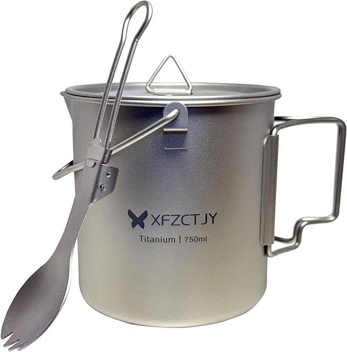 750ML Titanium Pot