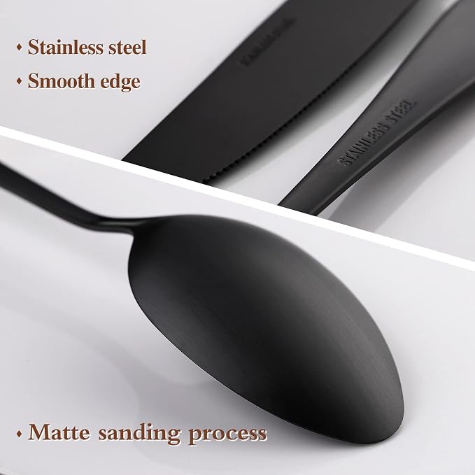 Matte Black/40pieces