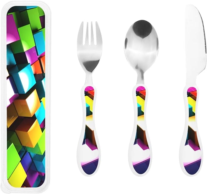 3D Colorful Cubes