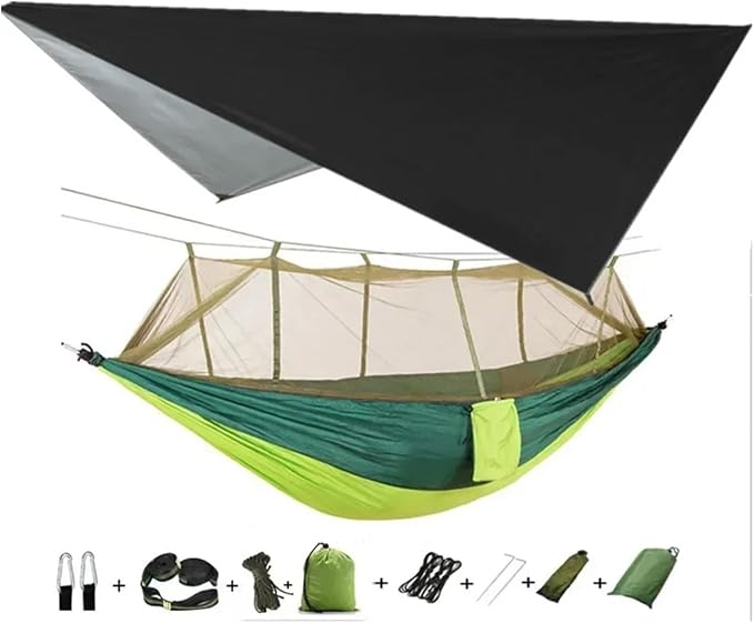 Black and Lightgreen