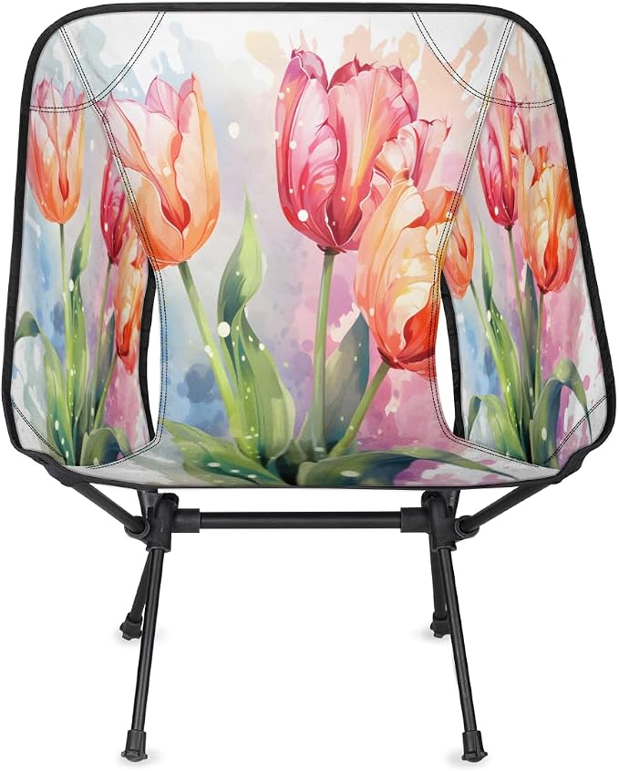 Watercolor Tulip Pattern
