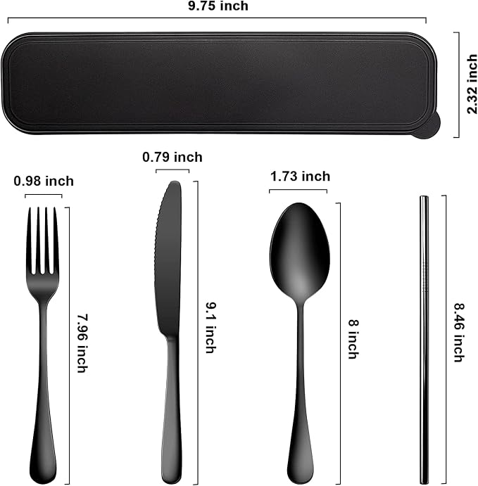 Black - 4 PCs