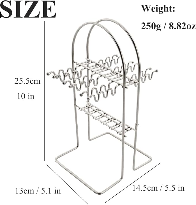 25pcs with rack