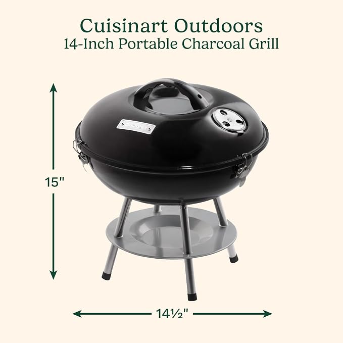 Portable Charcoal Grill, 14\