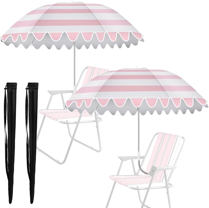 Pink Stripe,White