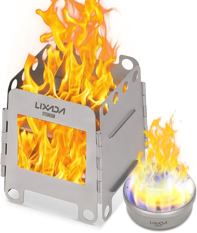 Titanium Wood stove & Alcohol stove