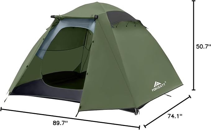 4 person- Dark green