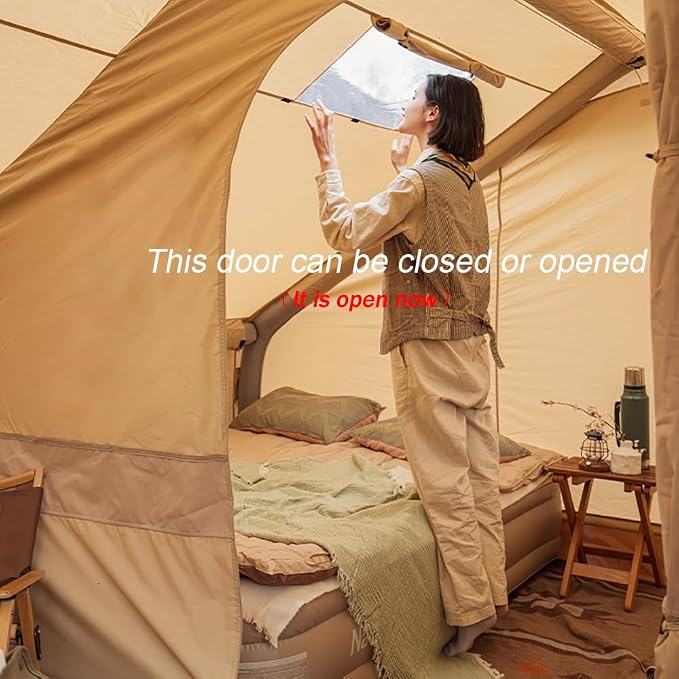 L:Cotton Canvas-13.5'Lx6.6'Wx8.9'H (4.1X2X2.7m)