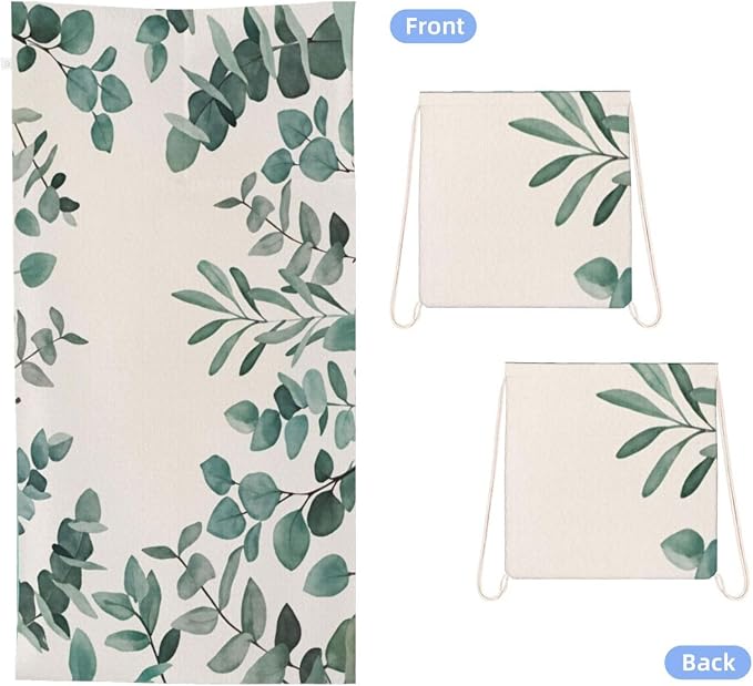 Green Eucalyptus Leaves