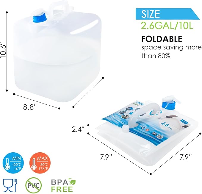 4-Pack 2.6 Gal