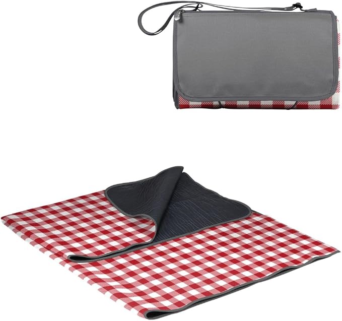 Red Check With Gray